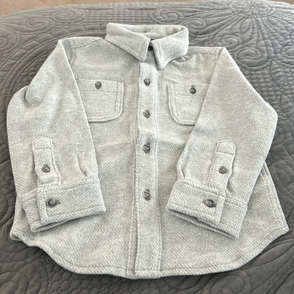 Janie and Jack fleece button down - Picture 1 of 1
